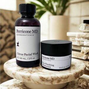 Perricone MD Citrus face wash and Face Finishing Moisturizer bundle
